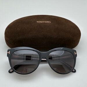 Tom Ford Lily polarized sunglasses black